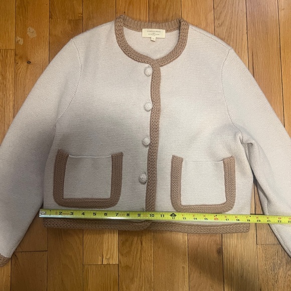 NWOT Sezane Auguste cardigan jacket - Picture 6 of 7